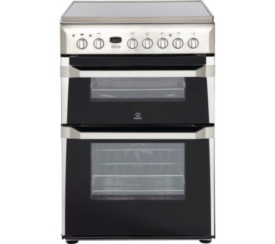 INDESIT  ID60C2XS 60 cm Electric Ceramic Cooker - Stainless Steel